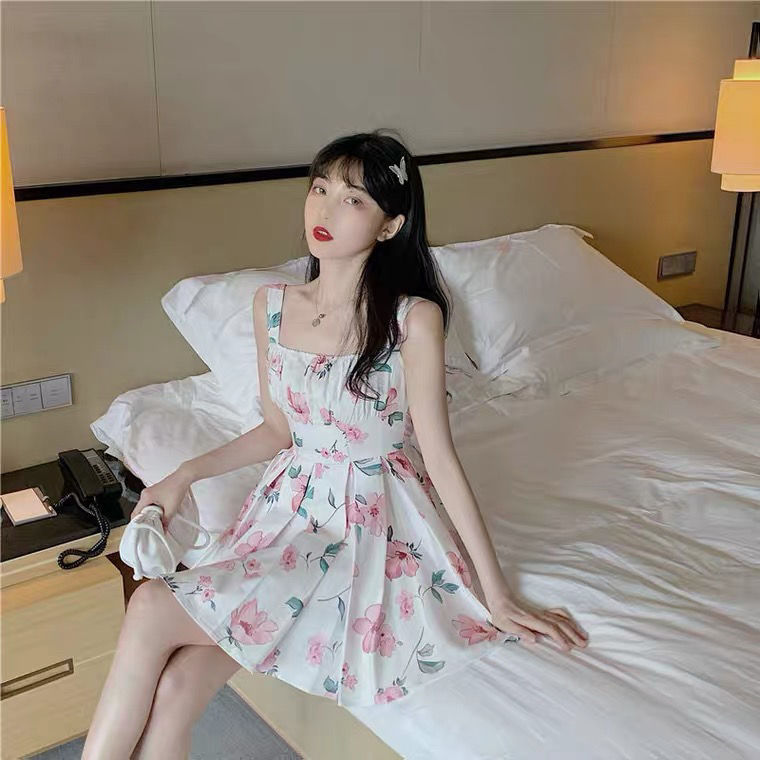 Đầm Dây Rút Nhấn Eo Phong Cách Hàn Quốc Nữ Tính | BigBuy360 - bigbuy360.vn