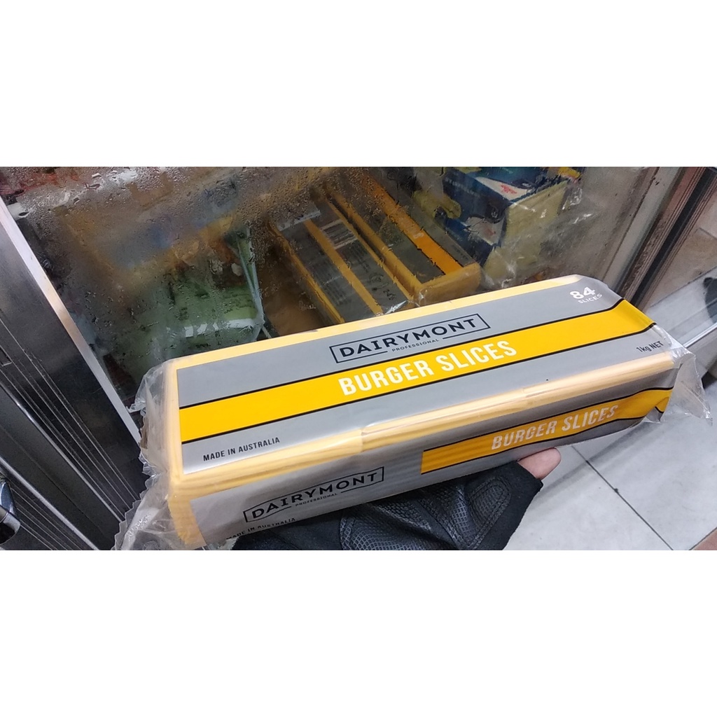 20,50 lát Phô Mai Lát Cam Cheddar Burger Dairymont Pháp túi 1kg date mới