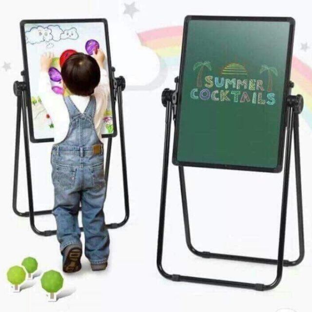 Bảng vẽ 2 mặt, vừa làm bảng vừa làm bàn viết siêu hót . Sảm phẩm giúp con yêu học bài chăm chỉ lại tha hồ sáng tạo nhez.