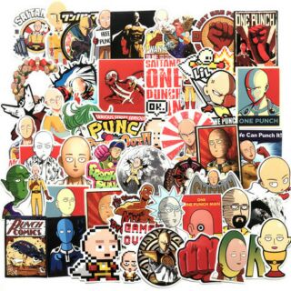 Set sticker đề can decal one punch man 25 cái