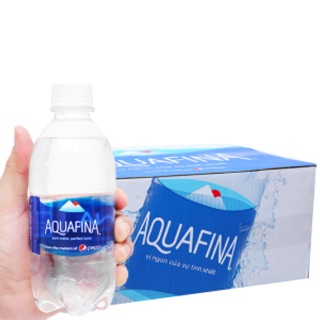 Thùng 24 chai nước tinh khiết Aquafina 355ml HSD còn 1 năm