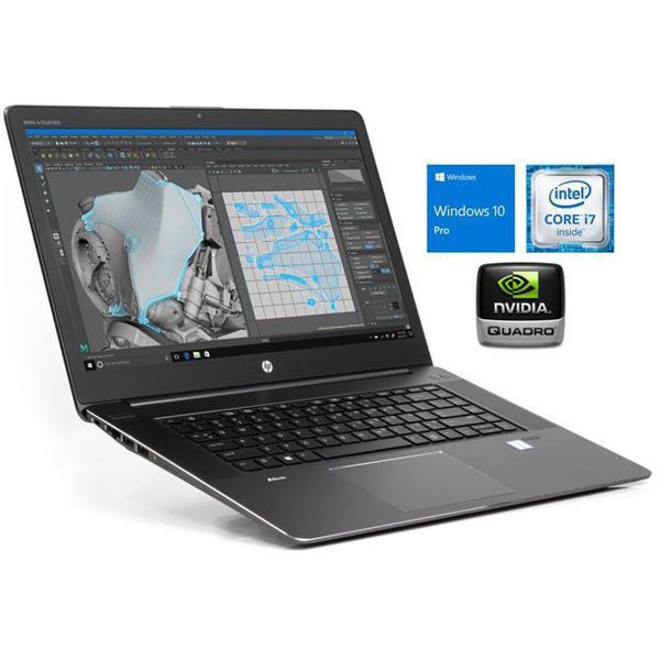 (Máy trạm đồ họa siêu mỏng)HP ZBook Studio G3 core i7 6700hq,ram 8g,ssd 256g,vga m1000m-4G;laptop cũ chơi game và đồ họa