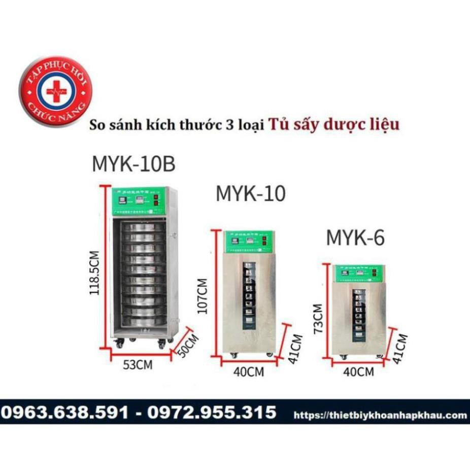 TỦ SẤY THUỐC BẮC 6 TẦNG MYK-6