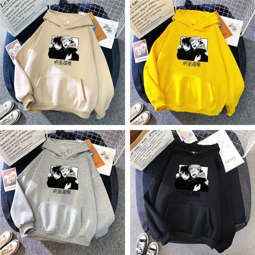 ÁO KHOÁC NỈ UNISEX IN HaraJuku NHẬT BẢN ÁO KHOÁC HOODIE FORM RỘNG NAM NỮ