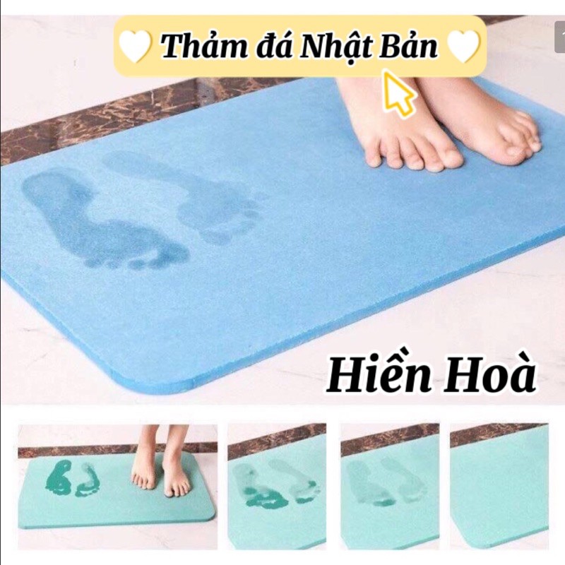 Thảm đá chùi chân siêu thấm hút nước Nhật Bản