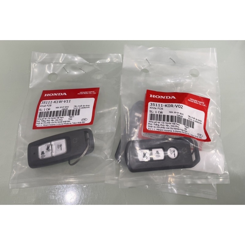 khóa Remote FOB xe máy sh mode 2013-2023 smartkey honda