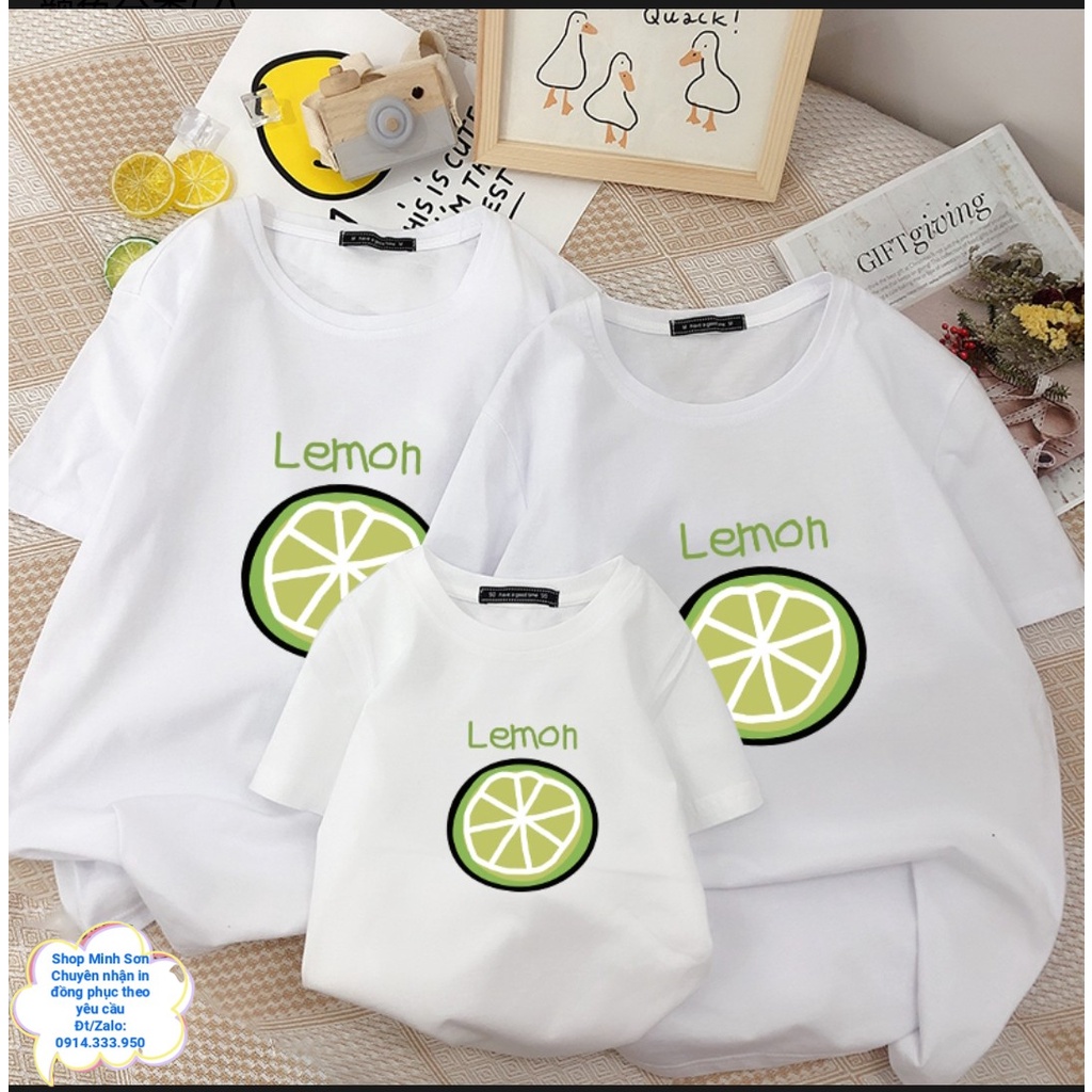 🍋🍋🍋VIDEO ÁO THUN GIA ĐÌNH LEMON ĐI CHƠI, ÁO GIA ĐÌNH ĐI BIỂN CHẤT COTTON LOẠI 1 ĐỦ MÀU ĐỦ SIZE