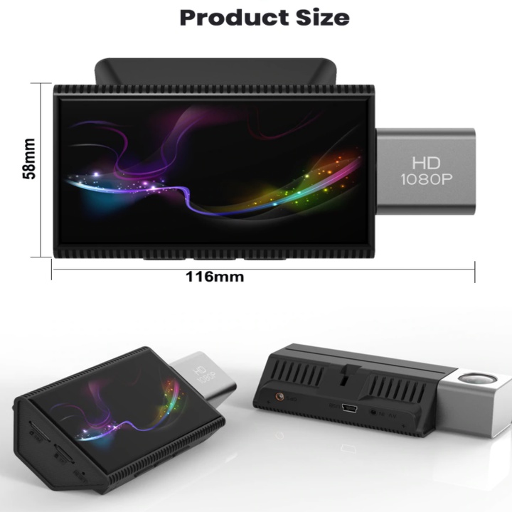 Camera hành trình ô tô Wifi, 4G Whexune F8 Plus - Hàng Nhập Khẩu