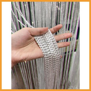 [Hàng loại 1] Rèm sợi kim tuyến sợi to , rèm spa 3mx3m