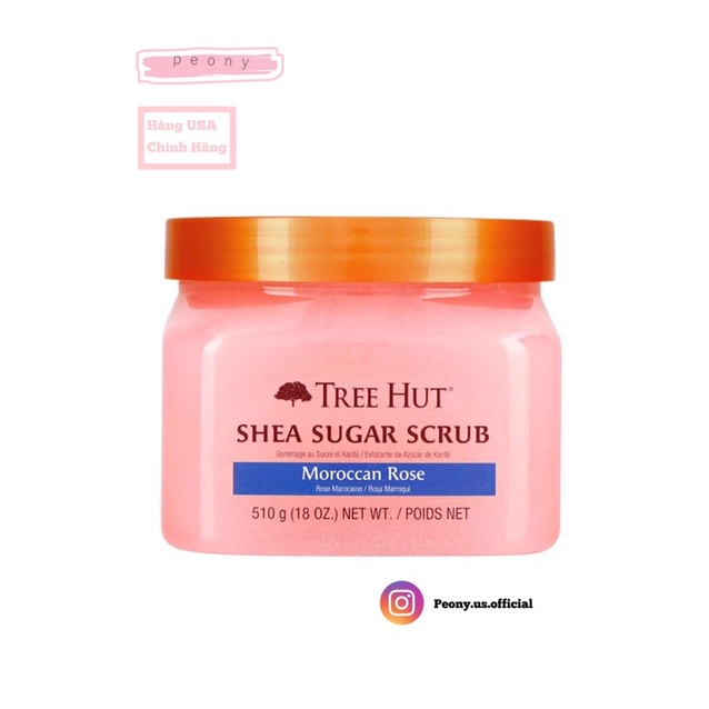 [Hàng Mỹ] Tẩy Tế Bào Chết cho body TREE HUT