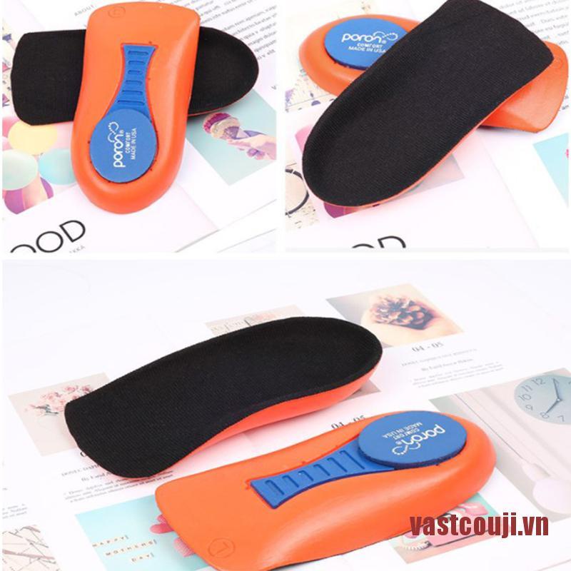CONJI Orthotic Insoles orthopedic Flat Feet Heel Pain Arch Support For Unisex in