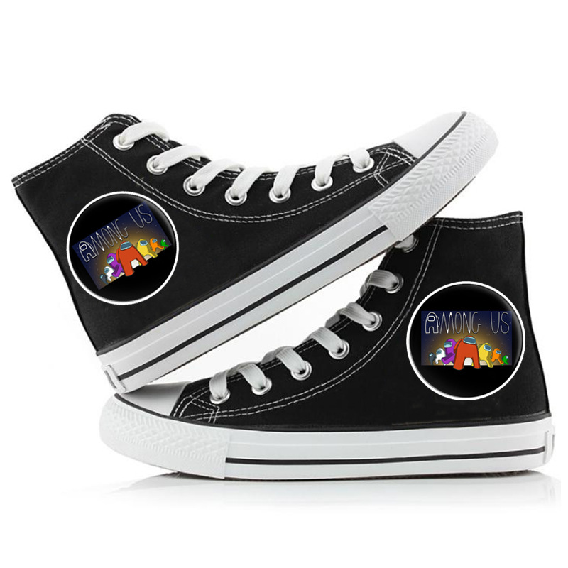 Among Us Autumn High-top canvas shoes Men Breathable Casual Shoes Men Sneakers Comfortable Lightweight Shoes Men
