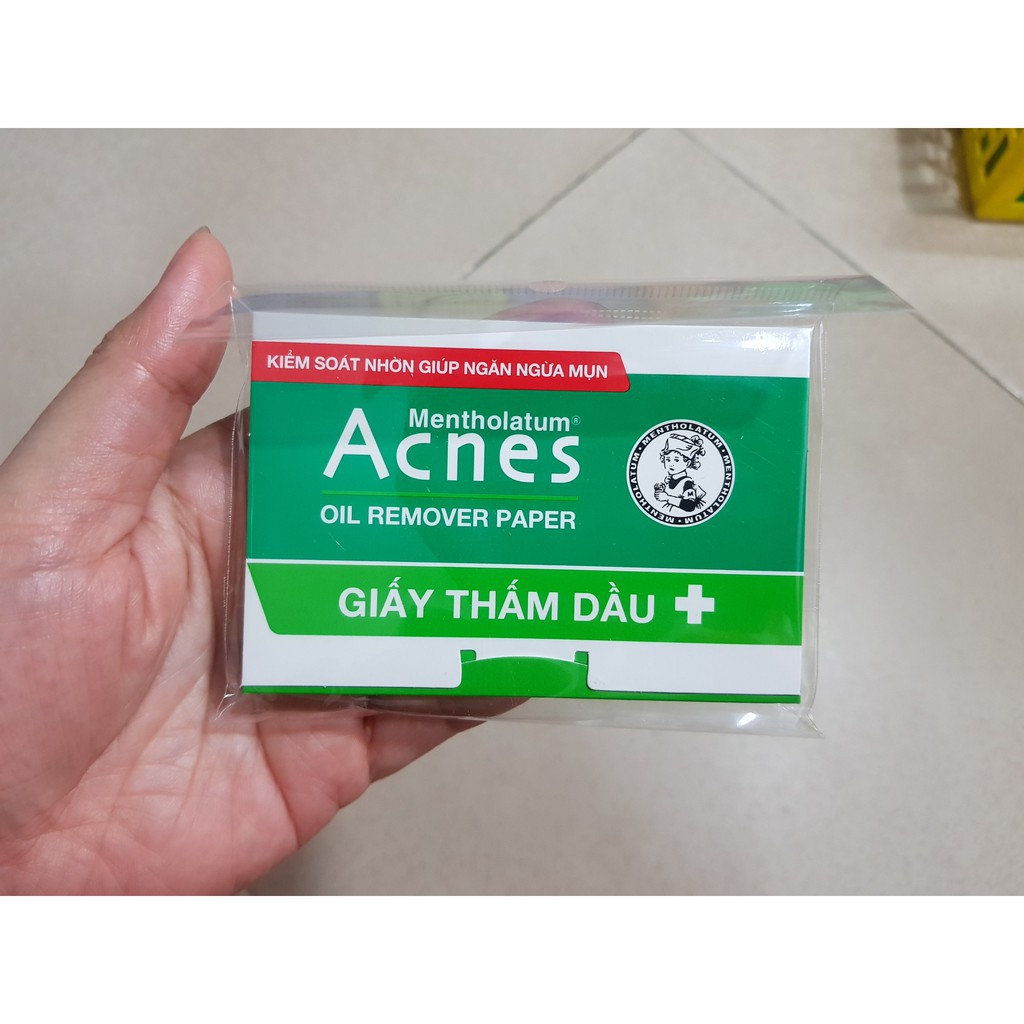 Giấy Thấm Dầu Acnes Kiểm Soát Nhờ Hiệu Quả 100 tờ - 0513599