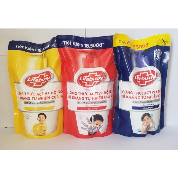 Nước rửa tay Lifebuoy túi 400g