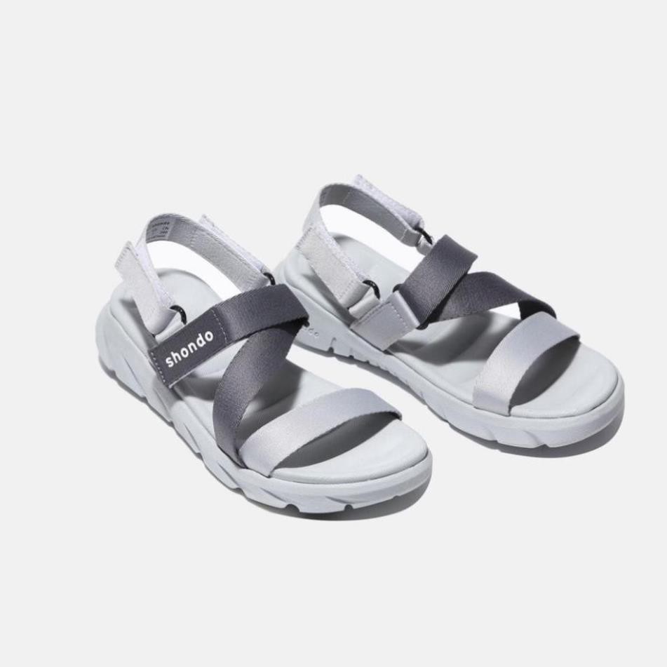 [Sale 3/3]{SALE} GIÀY SANDAL SHAT-SHONDO F6 SPORT OMBRE XÁM [Sẵn Hàng] . ⁶ * _ `