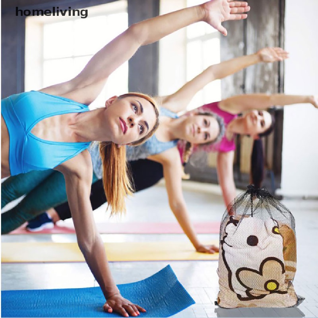 Túi Lưới Đựng Đồ Giặt Bằng Nylon Có Dây Rút Tiện Dụng