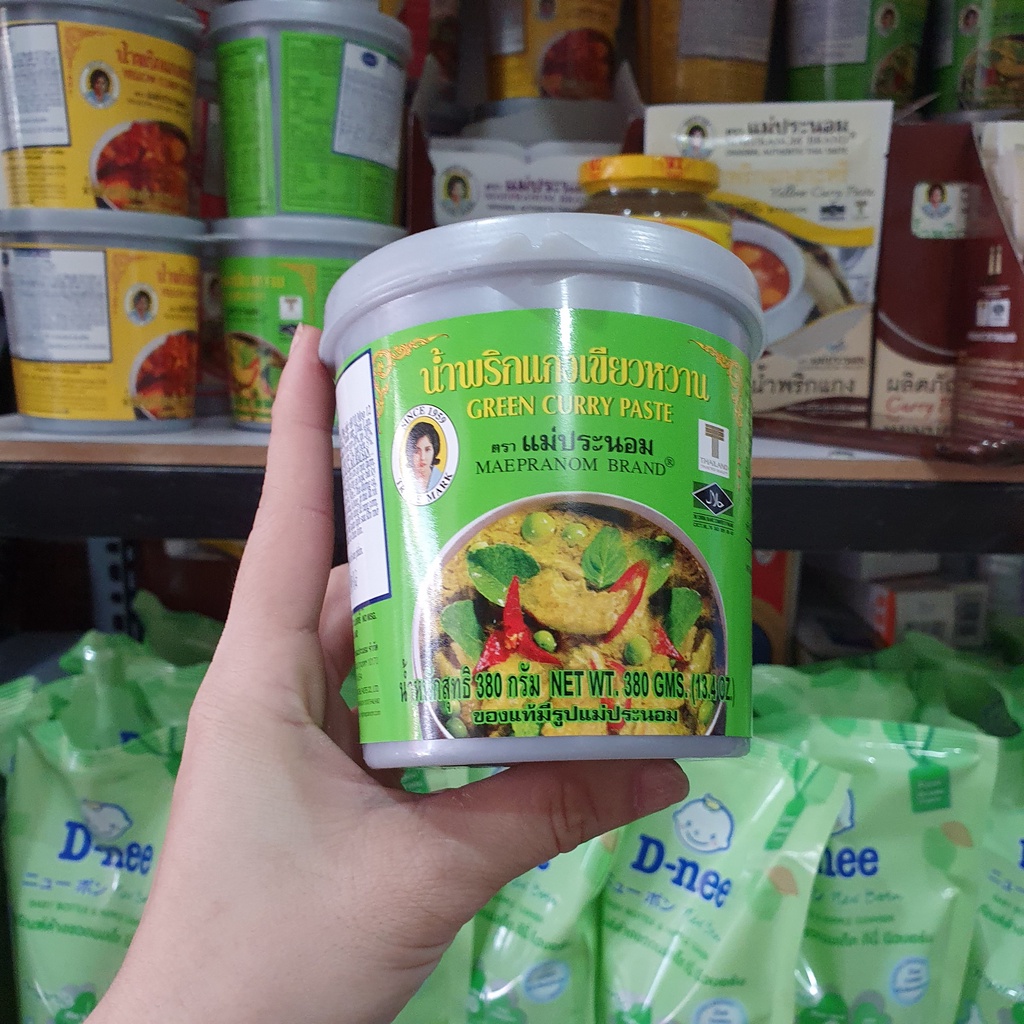 Bột Lấu Lẩu Cà Ri Xanh Thái Lan Hũ 380g