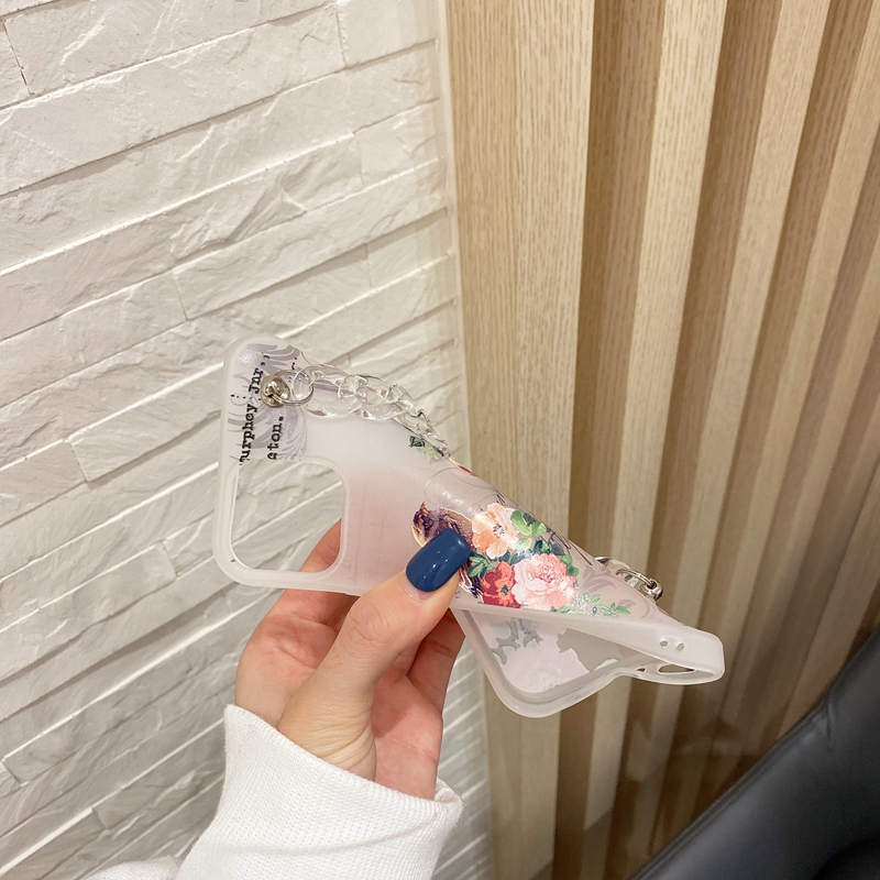 Crystal Bracelet Chain Back Cover Samsung Galaxy S20FE S20 Ultra Note 20 S20+ Flower Phone Case With Strap Soft Case | BigBuy360 - bigbuy360.vn