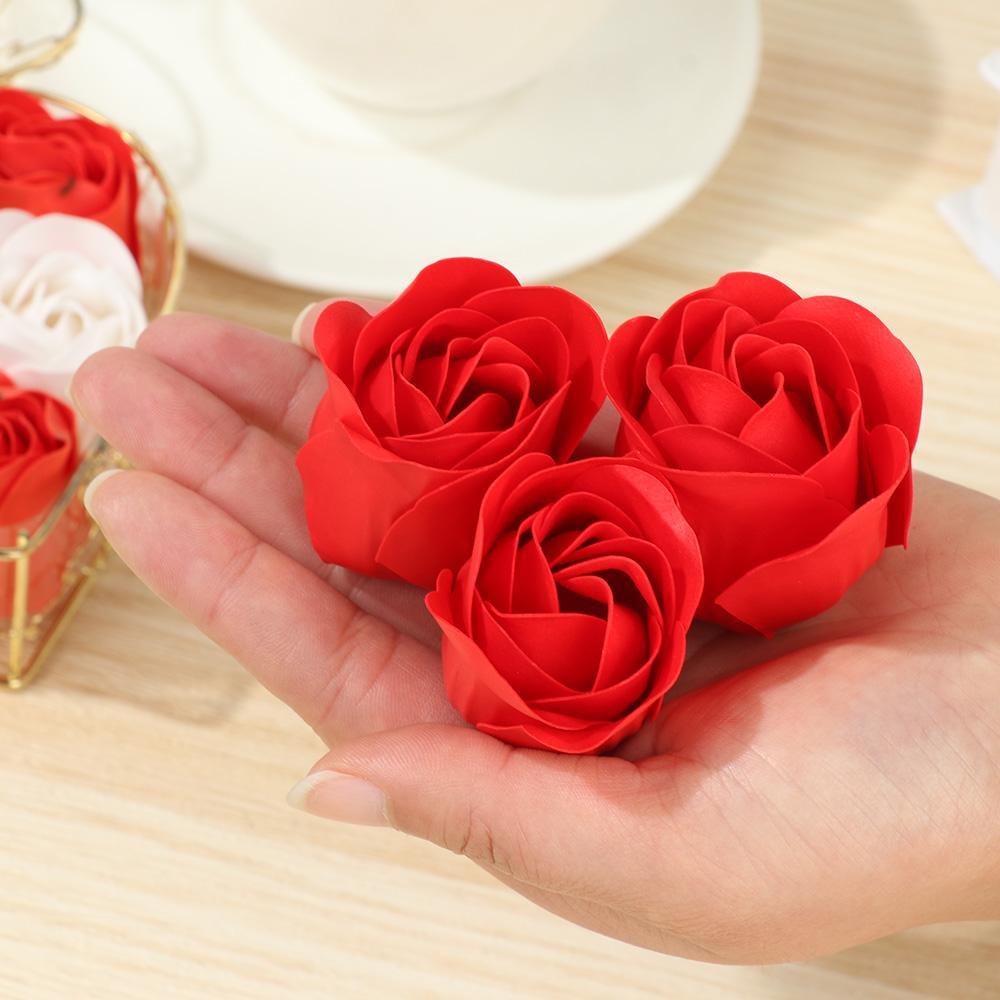 ZAIJIE24 Giỏ Sắt Đựng Hoa Hồng Xà Phòng Sáng Tạo Trang Trí Tiệc Cưới / Giáng Sinh