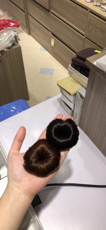 Kẹp tóc búi natra cho bé