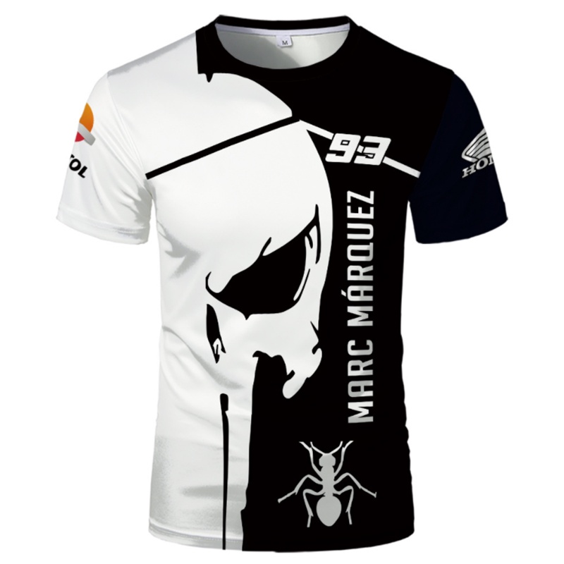 Áo Thun In Hình Marc Mm93 Marquez Fan Art 93 Mm93 93 6XL Vui Nhộn Thời Trang Mùa Hè Cho Nam Và Nữ