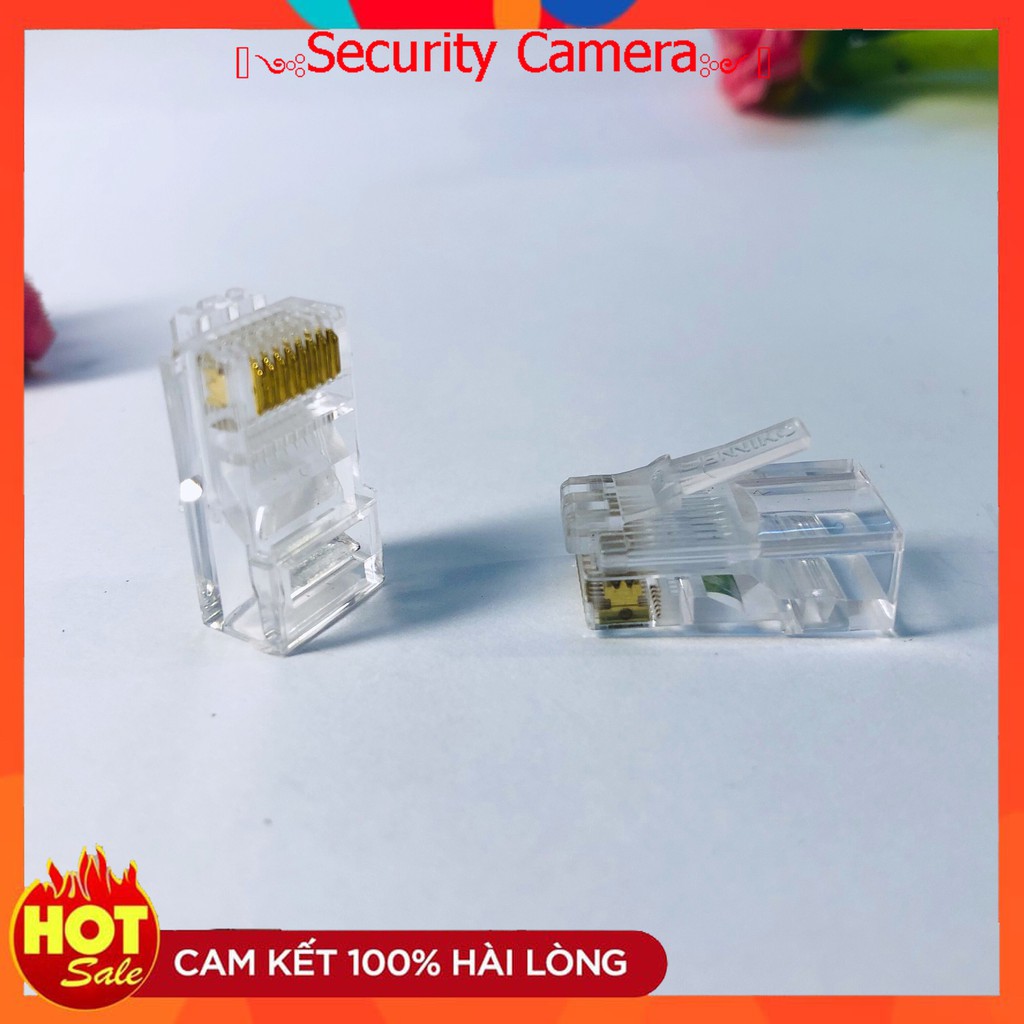 Dây cáp mạng, Hạt mạng, Video Balun 5MP hàng cao cấp chuyên dụng cho camera, mạng lan, mạng ngoài trời,....