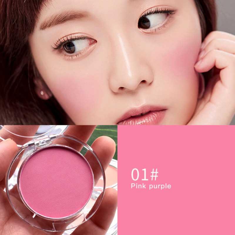 Phấn Má Hồng Mini Kèm Cọ Trang Điểm Lameila