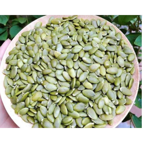 ( video ) hạt bí xanh sấy mộc hộp pet 450 gram_tinhhoatrathaomoc