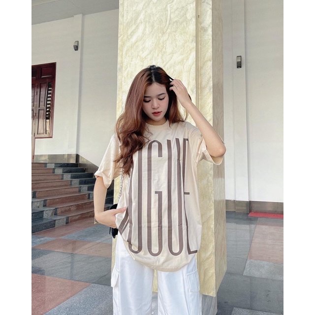 Áo thun Vogue summer cotton 2C định lượng 250gms Yolo Store vải dày dặn, không xù lông trẻ trung, thịnh hành