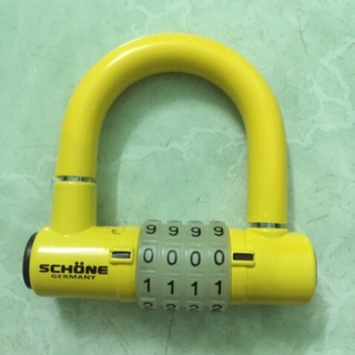 Ổ khoá chữ U mini 4 số chống gỉ