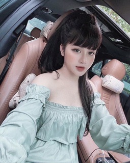 Tóc mái ngố mái bằng bằng tóc thật