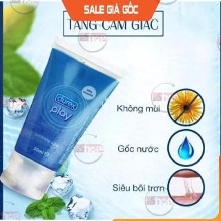 [Chính Hãng] GEL BÔI TRƠN DUREX PLAY 50ML - Gel Bôi Trơn Âm Đạo, Tăng Độ Ẩm - Dùng Cho Cả Nam & Nữ.