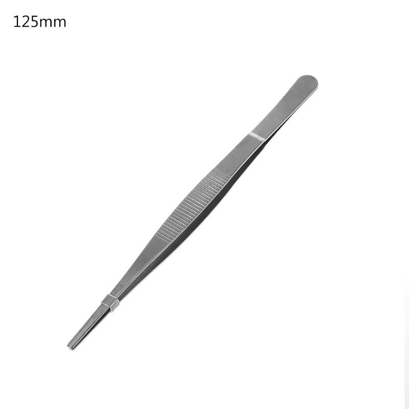 Kẹp gắp thức ăn có răng bằng thép không gỉ dài 5 kích cỡ tùy chọn tiện dụng thích hợp cho nhà bếp / sân vườn