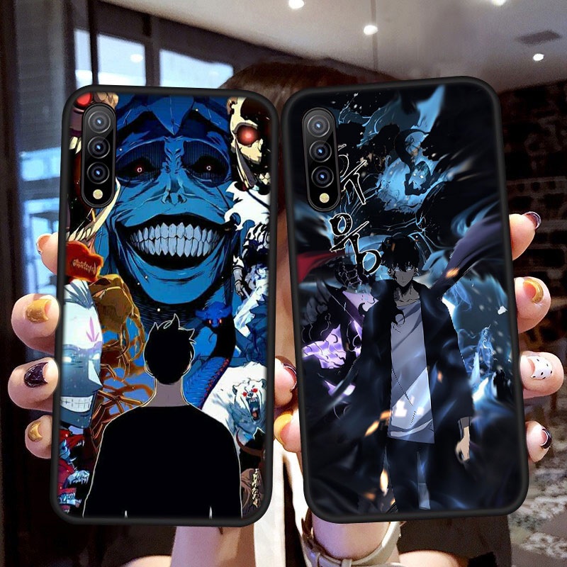 Ốp Điện Thoại In Hình Anime Solo Leveling BN11 Cho Realme C2 C3 C11 C12 C15 C17 C20 C21 C25