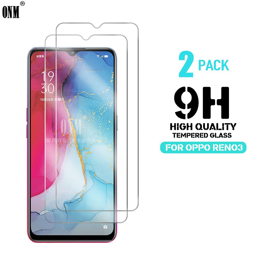 Cường lực trong suốt 2,5D dành cho OPPO A52 A92 Reno 4 A5 2020 A9 2020 A11 A91 A53 A93 A31 A33 A73 A93 2020 A3s