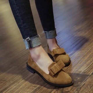 Giày búp bê da lộn sz 35-40