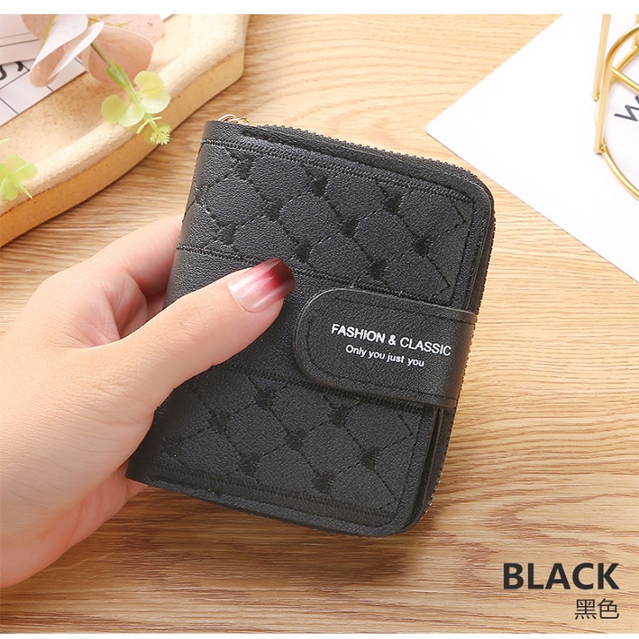 Ví nữ mini cầm tay nữ thời trang nắp gập TIMG48