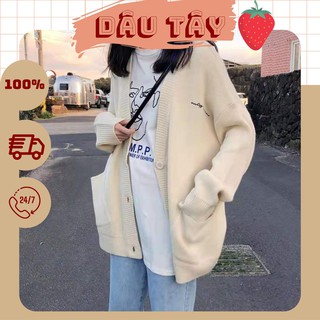 [SẴN BE] Áo cardigan len dáng dài ulzzang