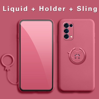ốp lưng reno 5 5g oppo reno 5 pro 4g Ốp điện thoại silicon mềm họa tiết hoạt hình có giá đỡ cho reno 5 reno 5 pro 4g 5g