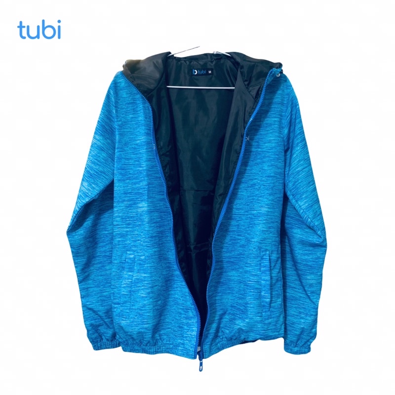 Áo khoác Tubi Màu Xanh Dương Nón Liền