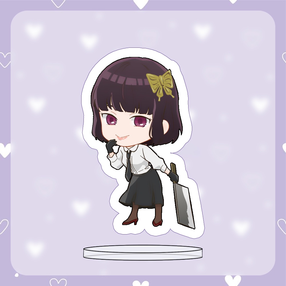 ( MINI ) Mô hình Standee BUNGOU STRAY DOGS Văn Hào Lưu Lạc anime chibi mica trưng bày