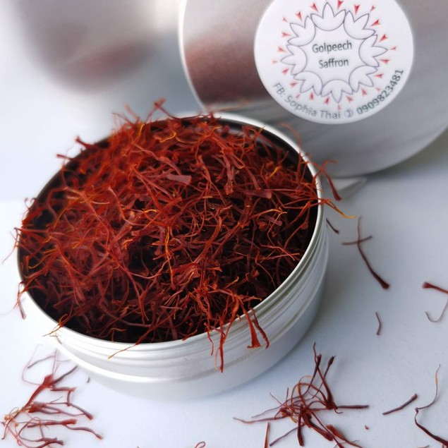 [Hộp Dùng Thử] Saffron (Nhuỵ Hoa Nghệ Tây) SAMPLE 0.1Gr