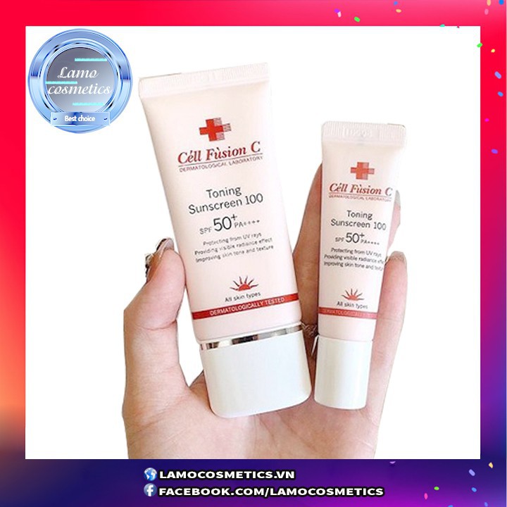 Kem Chống Nắng Cell Fusion C Sunscreen 100 SPF PA50+++ Chính Hãng 100%