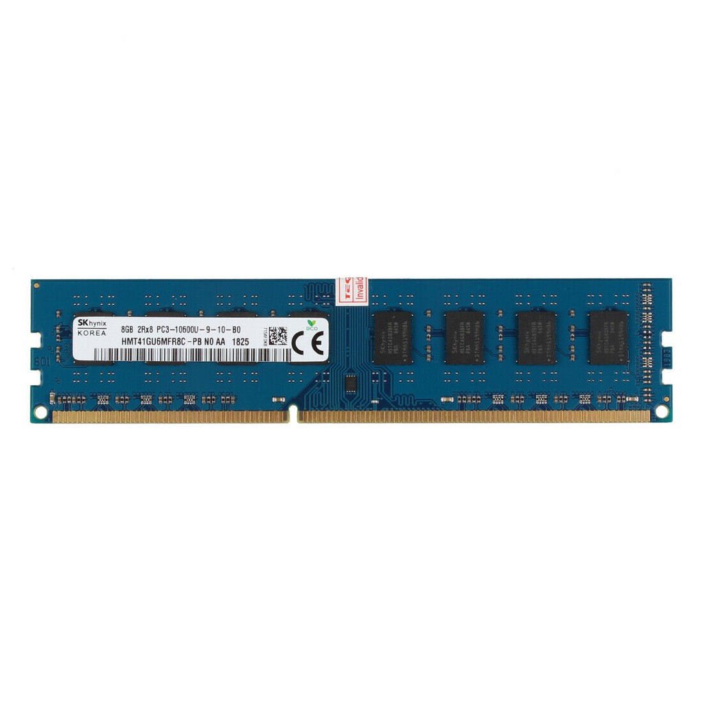 Ram máy tính 4GB/8GB 2RX8 PC3-12800/10600 DDR3 Bus 1333MHz/1600MHz 240pin DIMM Non-ECC | BigBuy360 - bigbuy360.vn