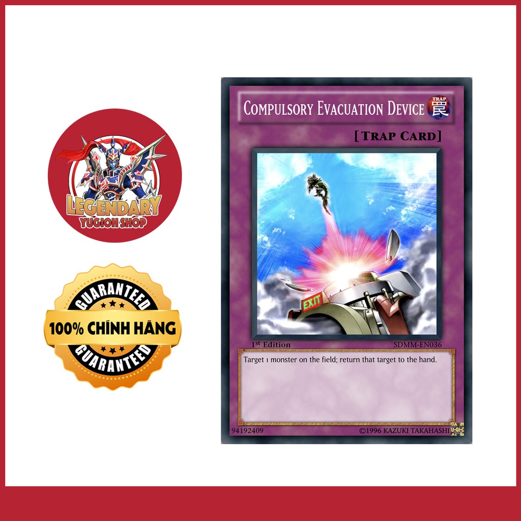 [EN-JP][Thẻ Bài Yugioh Chính Hãng] Compulsory Evacuation Device