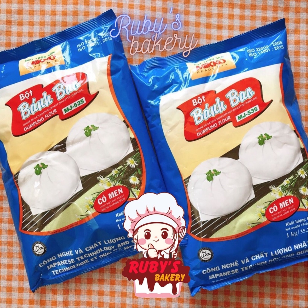 Bột Bánh Bao trộn sẵn MIKKO 1kg