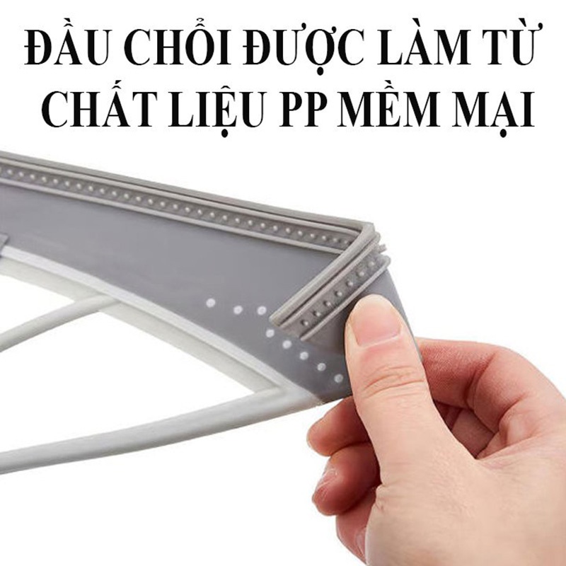 Chổi quét sàn gạt nước thông minh đa năng cán cầm inox chắc chắn 9160675666