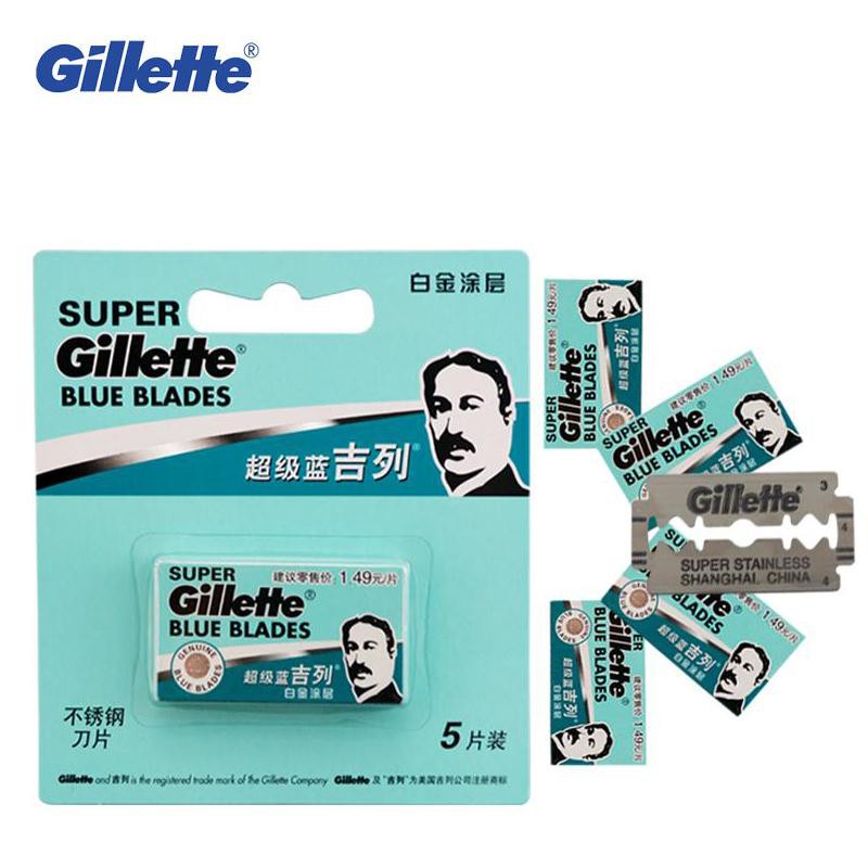 Set 5 lưỡi dao cạo râu GILLETTE chuyên dụng dành cho nam
