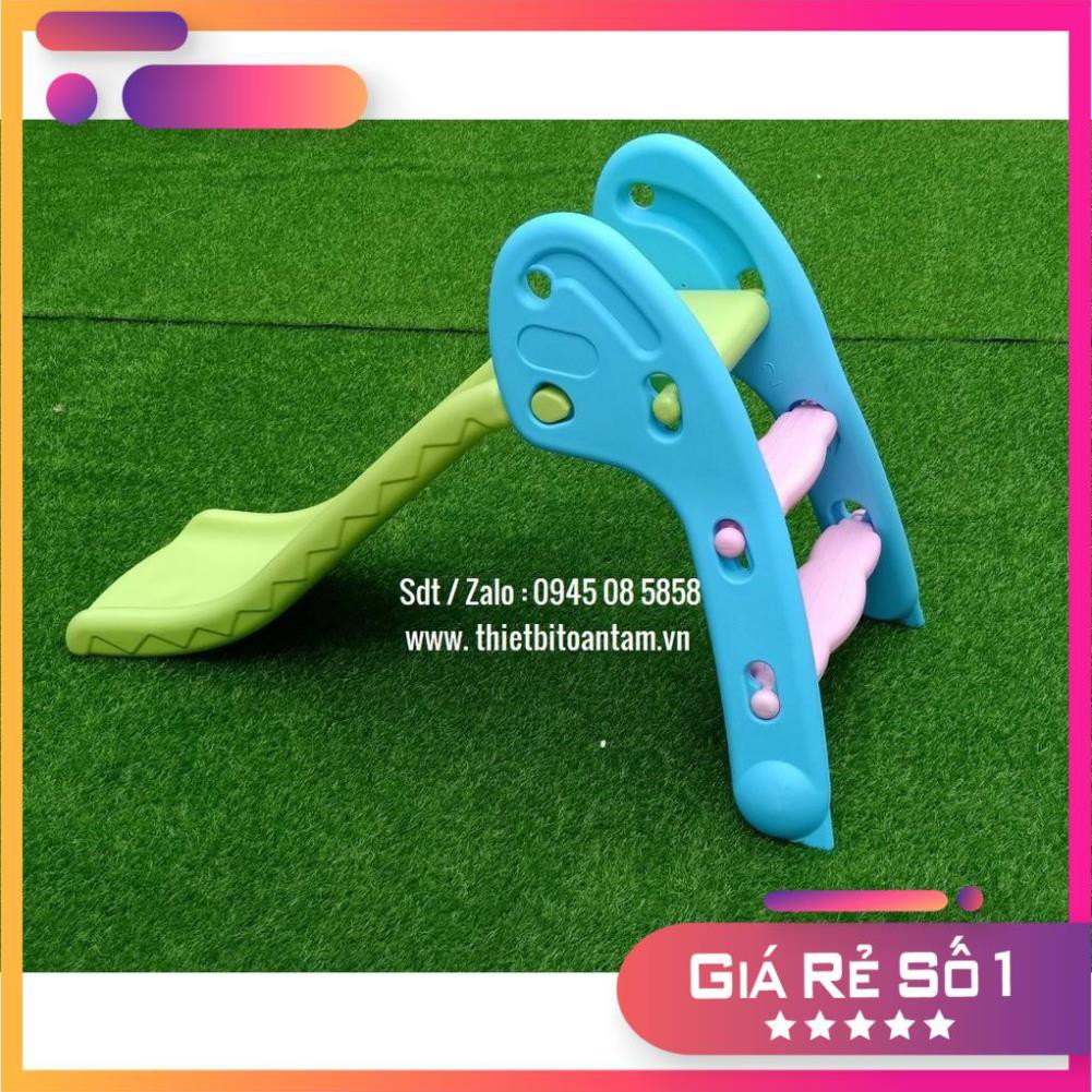 giá rẻ nhất -  Cầu trượt mini nhỏ gọn an toàn, chắc chắn cho bé chơi