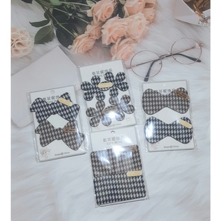 Set 2 miếng dán tóc họa tiết ziczac thời trang